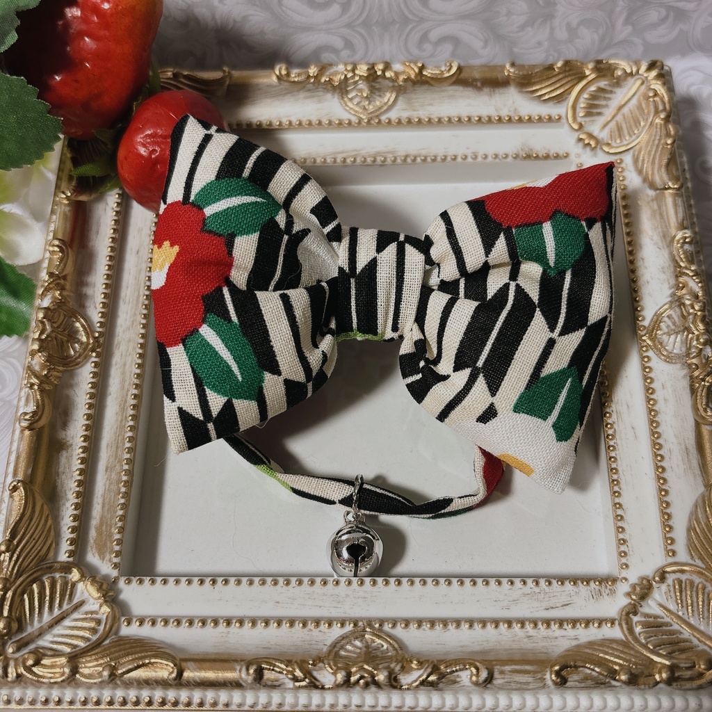 ふわふわリボンver.寒椿(銀鈴)