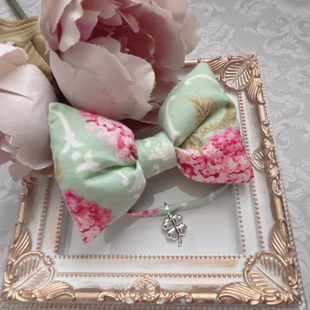 ふわふわリボンver.あじさい