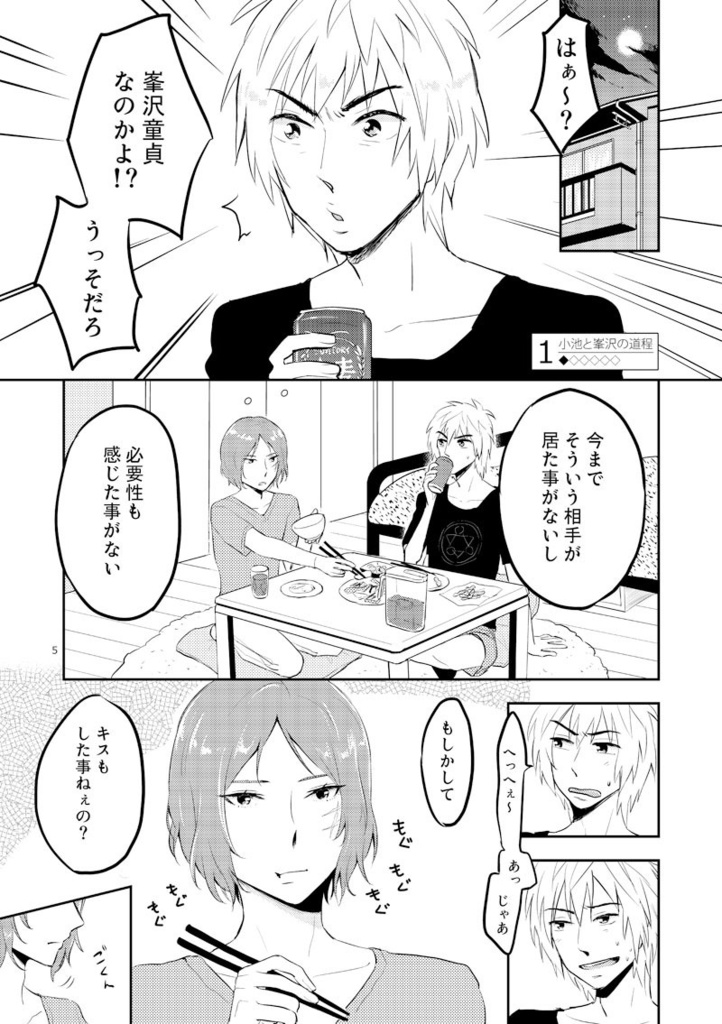 〈完結済み〉小池と峯沢の道程(いきるみち)1