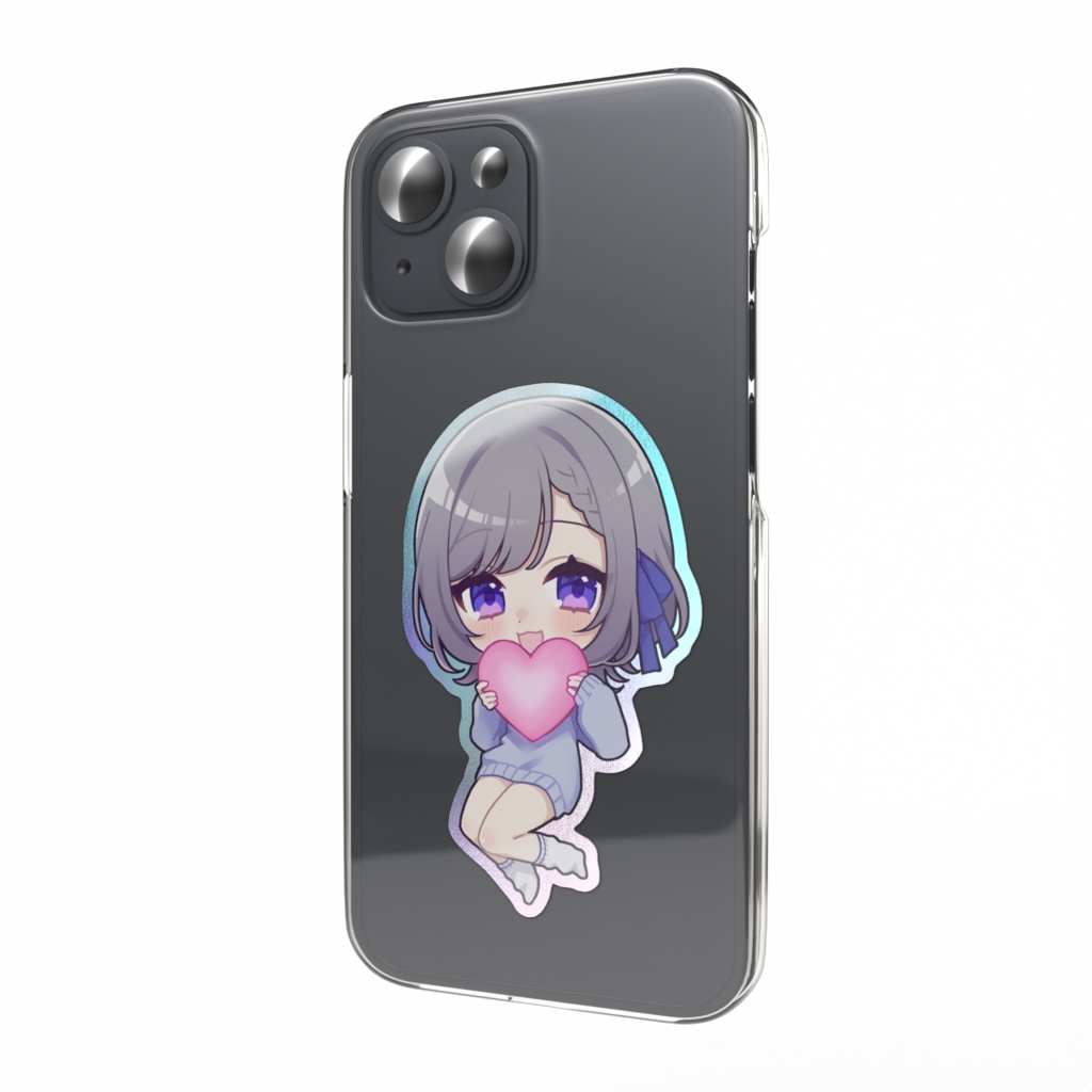 逢坂さんオーロラスマホステッカー