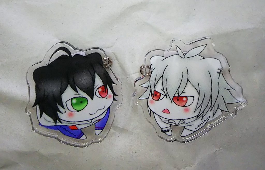 ヒプハム・アクリルバッジクリップ