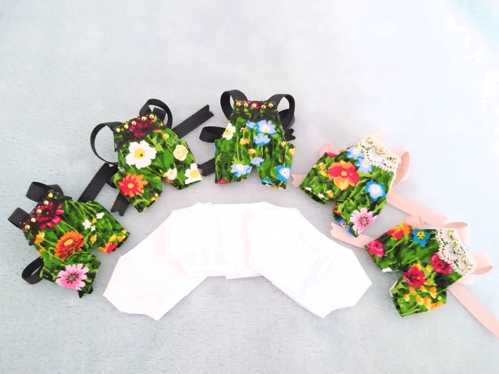 花畑サロペットセット