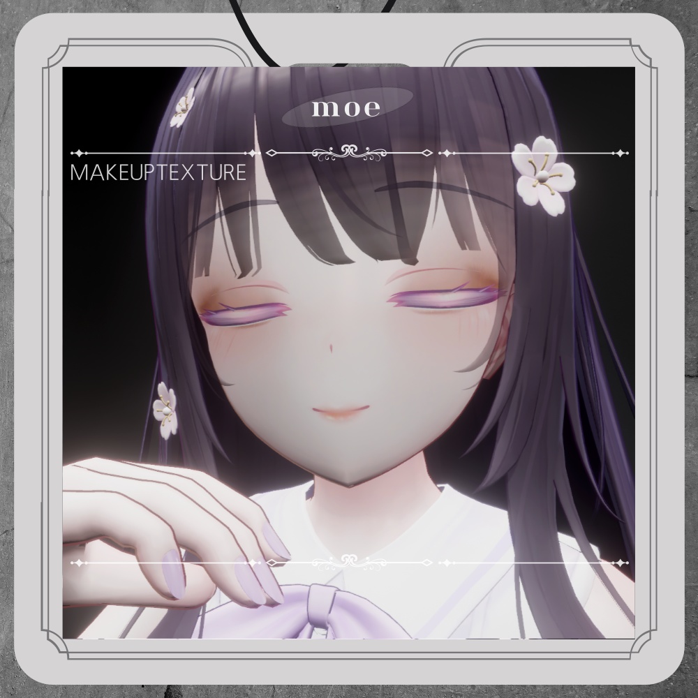 Moe MakeupTexture/Under eyelashes