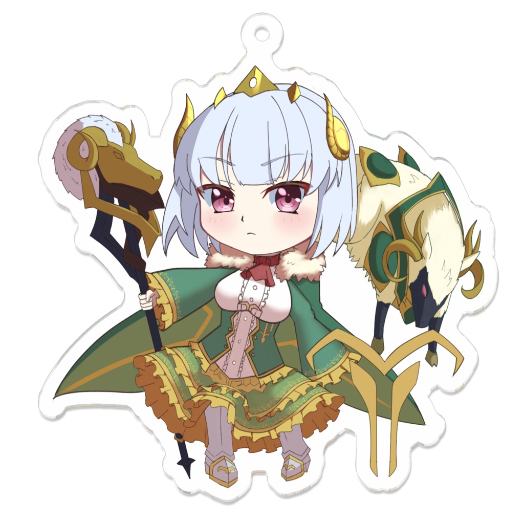 アリエスちゃんアクキー