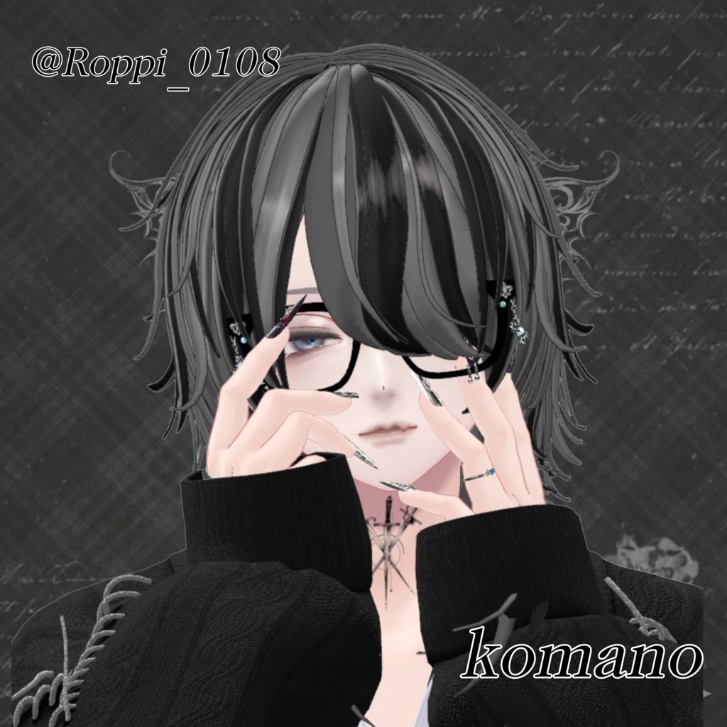 Heart steal nail【MA対応 / 7アバター対応 / 5Color】