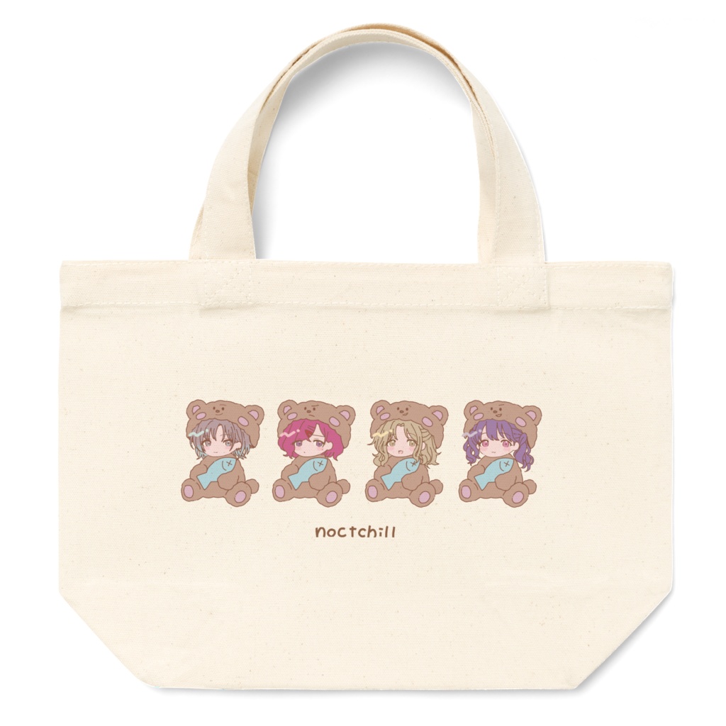 ノクチルゆあくまミニトート(ロゴあり)