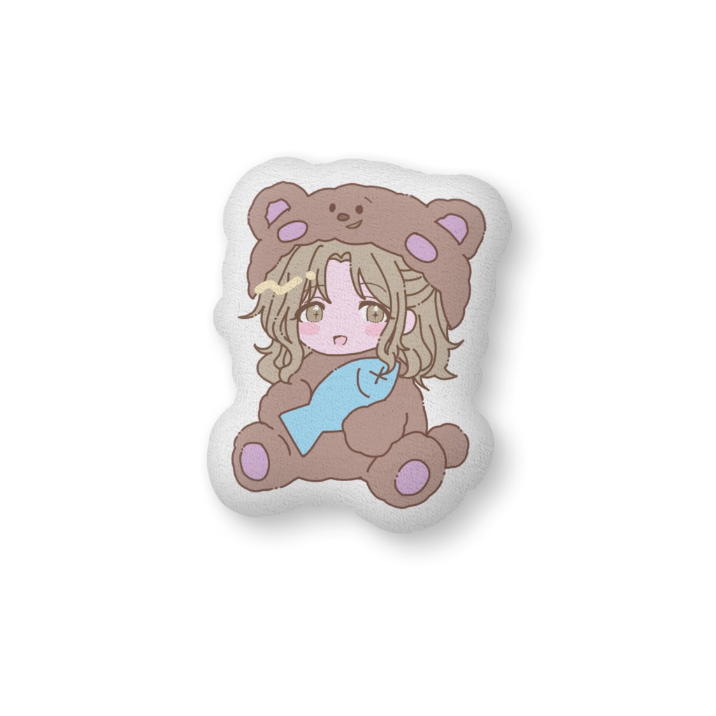 市川雛菜ふわふわユアクマクッション