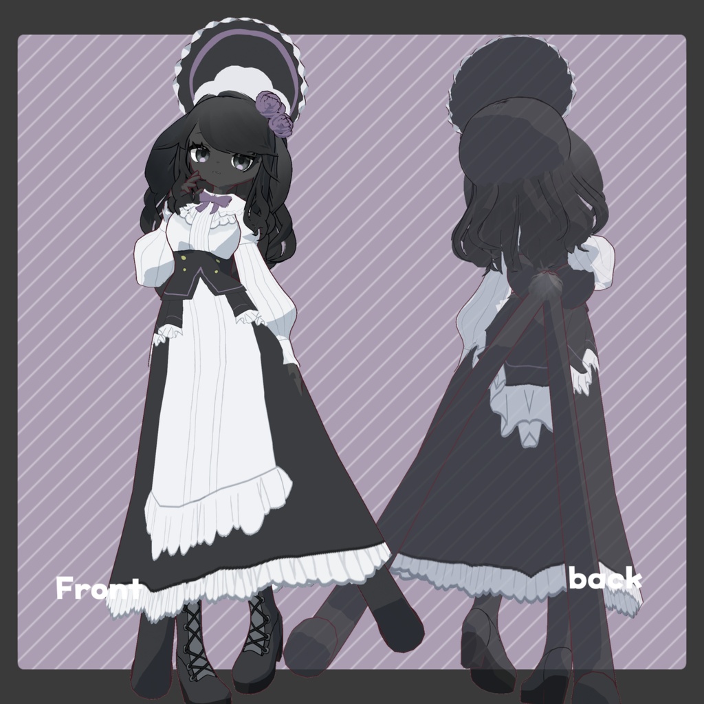 クロエ/Chloé[VroidVRMモデル] - うさぎごや月支店 - 2/4