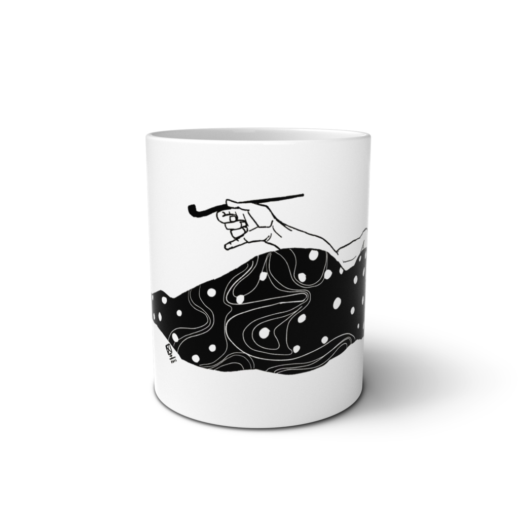 マーメイド姐さん(モノクロ)