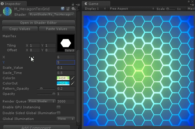 RzFX Hexagon Grid