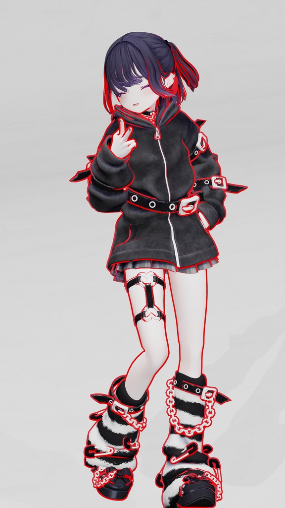 OutlineChanger ー VRChat内で輪郭線の太さと色を変えるギミック【lilToon向け/MA対応】