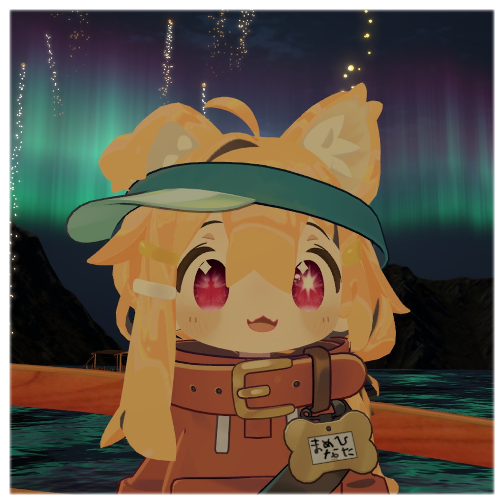 VRchatアバターテクスチャー「押しの子」目