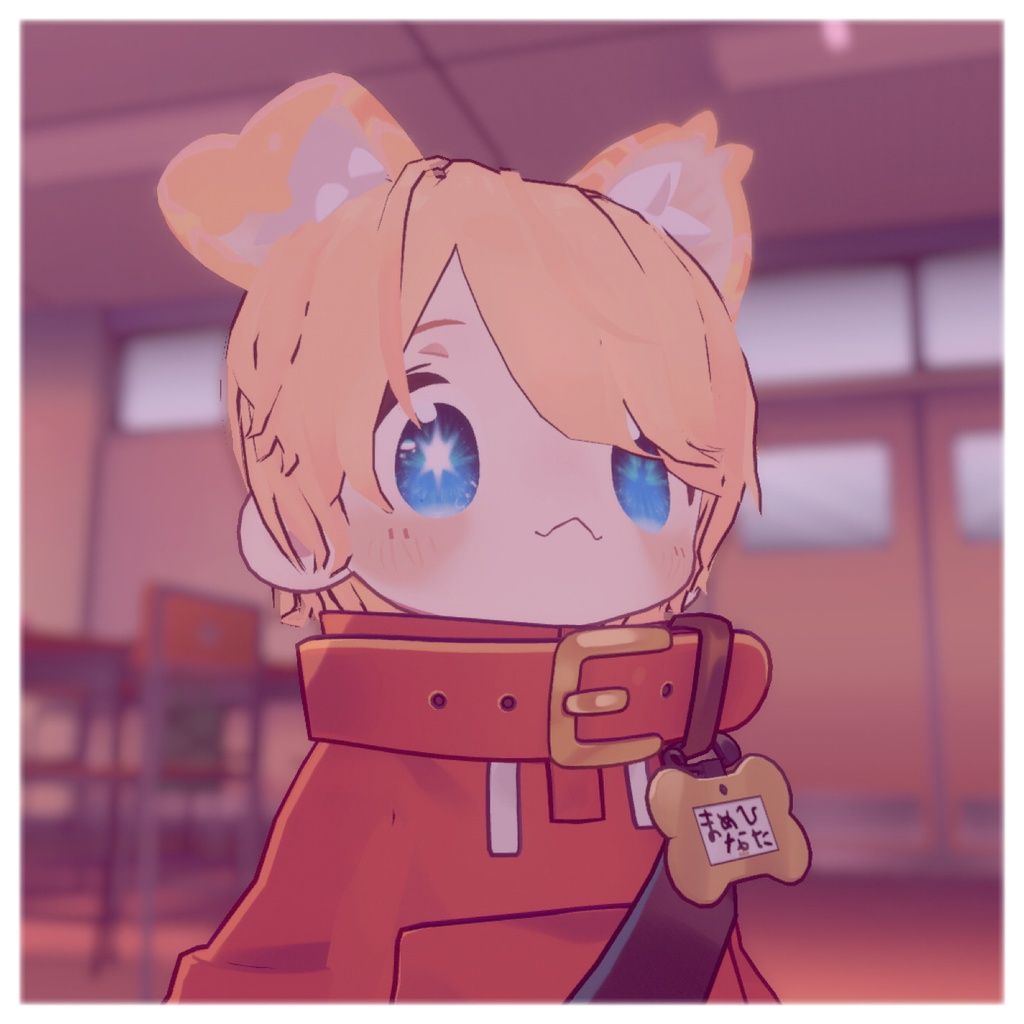 VRchatアバターテクスチャー「押しの子」目