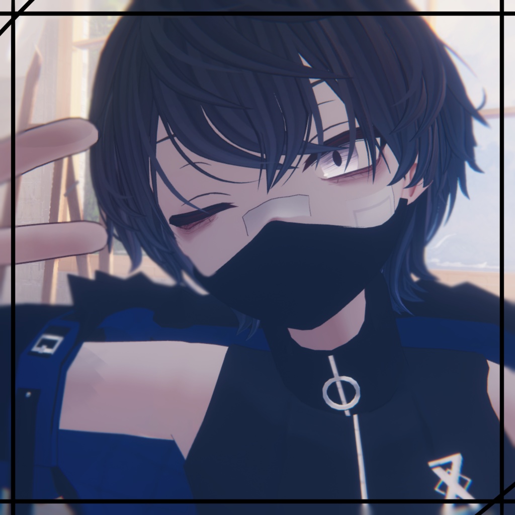 ≪ noiz ≫ 肌・眼テクスチャ素材 || skin・eye texture