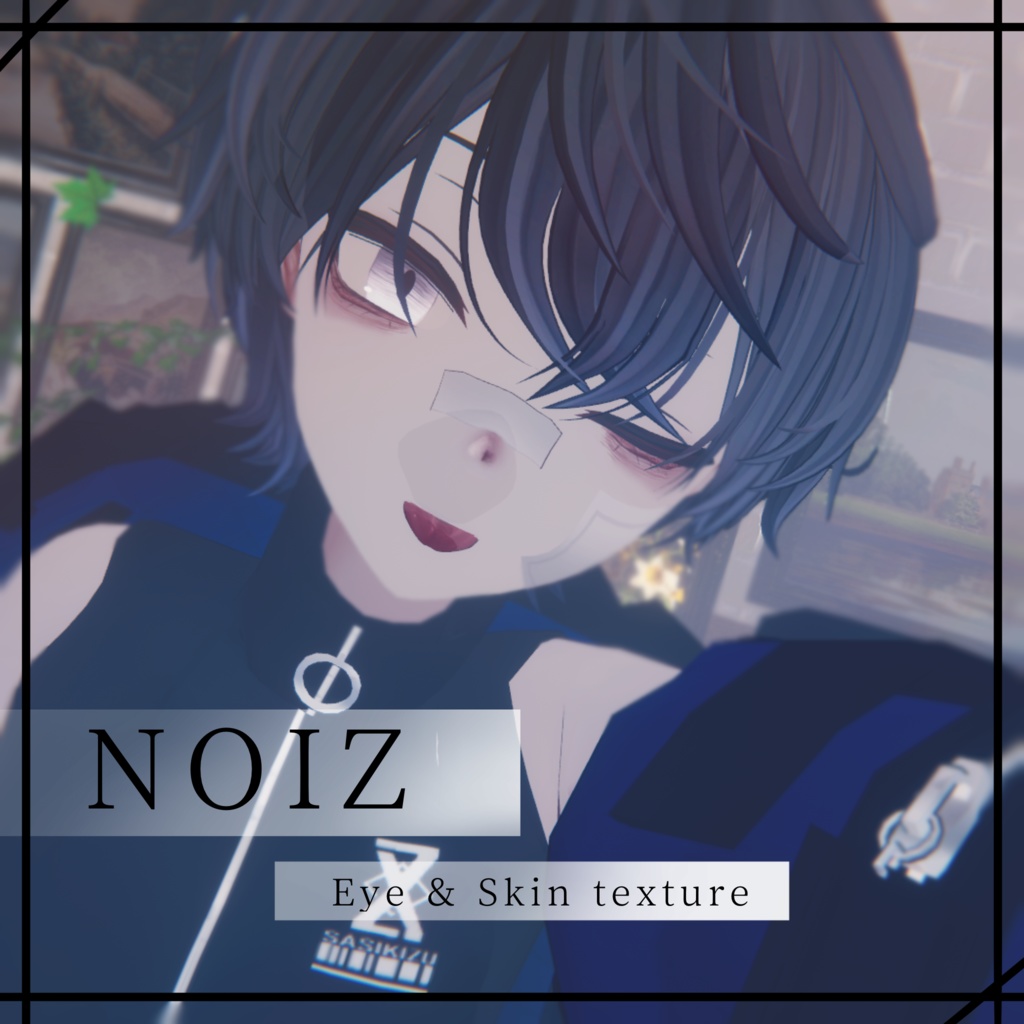 ≪ noiz ≫　肌・眼テクスチャ素材 || skin・eye texture