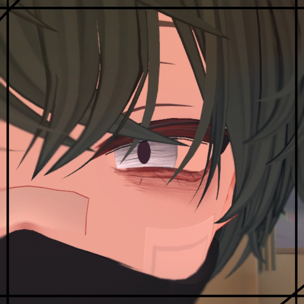 ≪ noiz ≫ 肌・眼テクスチャ素材 || skin・eye texture