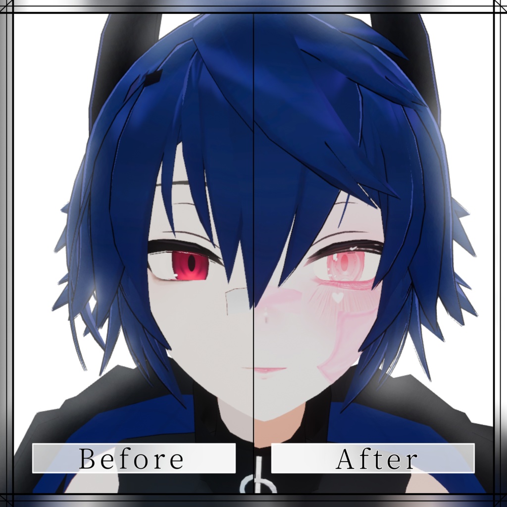 ≪ noiz ≫ パステル肌・眼テクスチャ素材 || pastel skin・eye texture