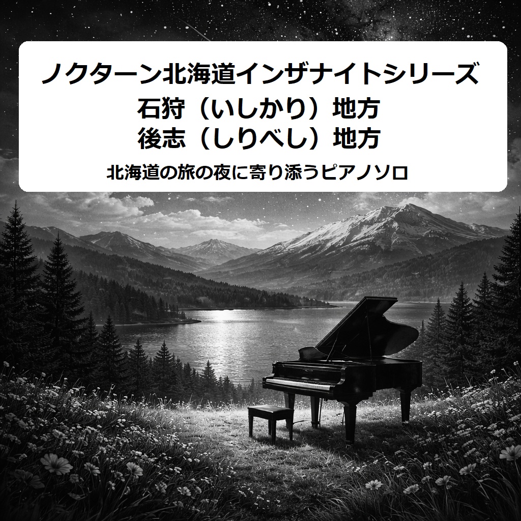 ノクターン北海道インザナイトシリーズ　石狩（いしかり）地方、後志（しりべし）地方　北海道の旅の夜に寄り添うピアノソロ