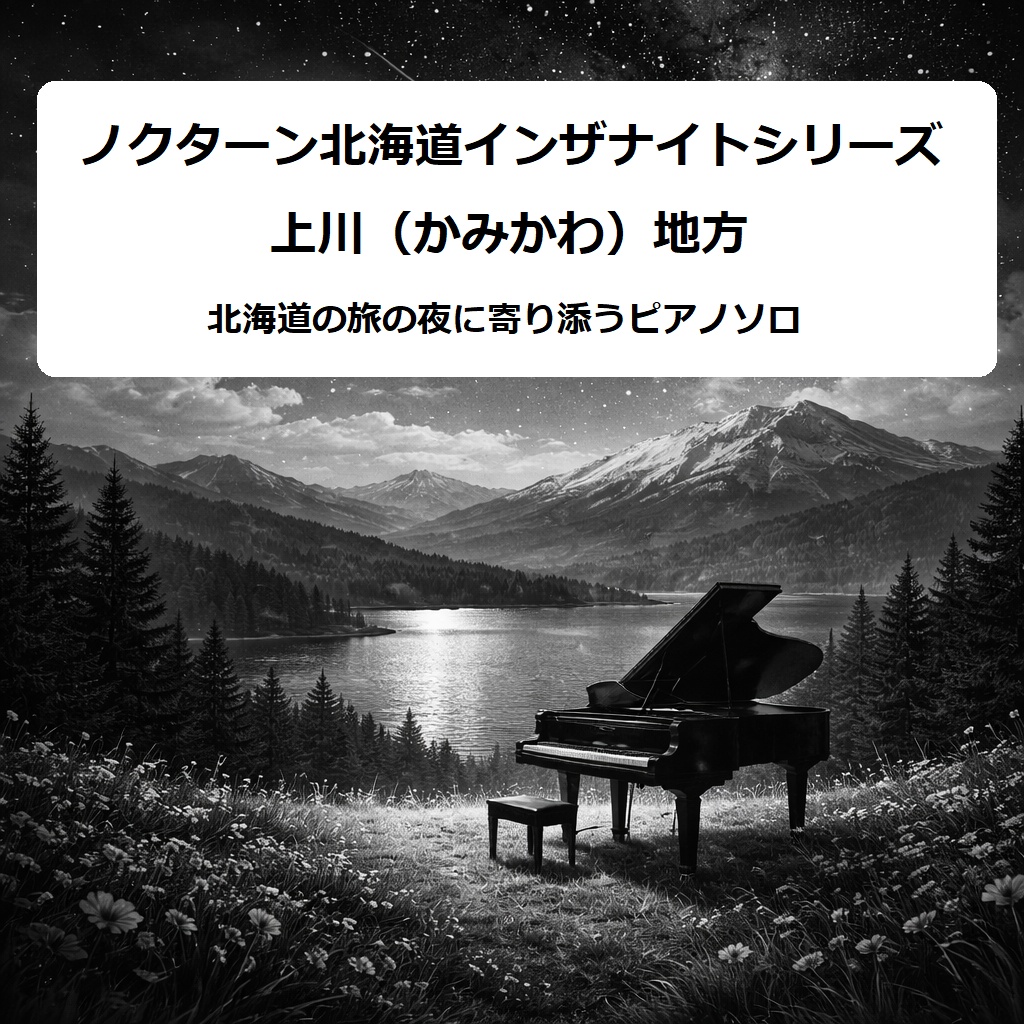 ノクターン北海道インザナイトシリーズ　上川（かみかわ）地方　北海道の旅の夜に寄り添うピアノソロ