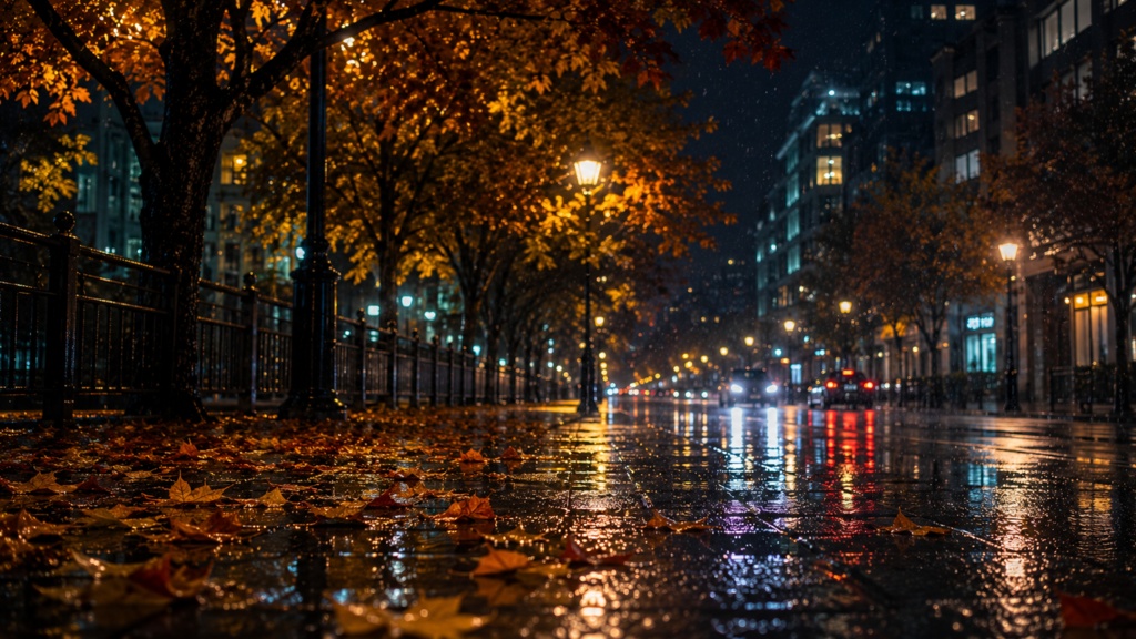【ピアノ曲】Autumn rain night