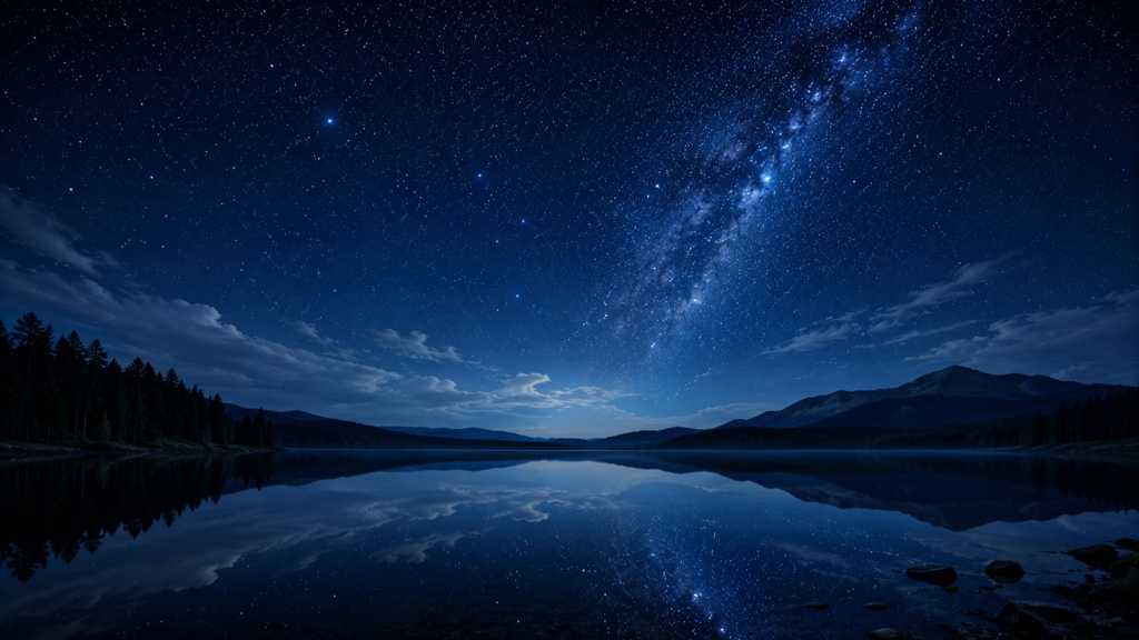 【ピアノ曲】Starly night of lake