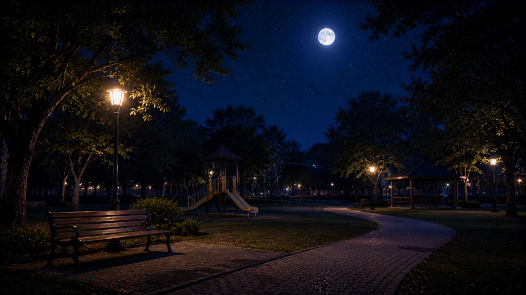 【ピアノ曲】夜の公園