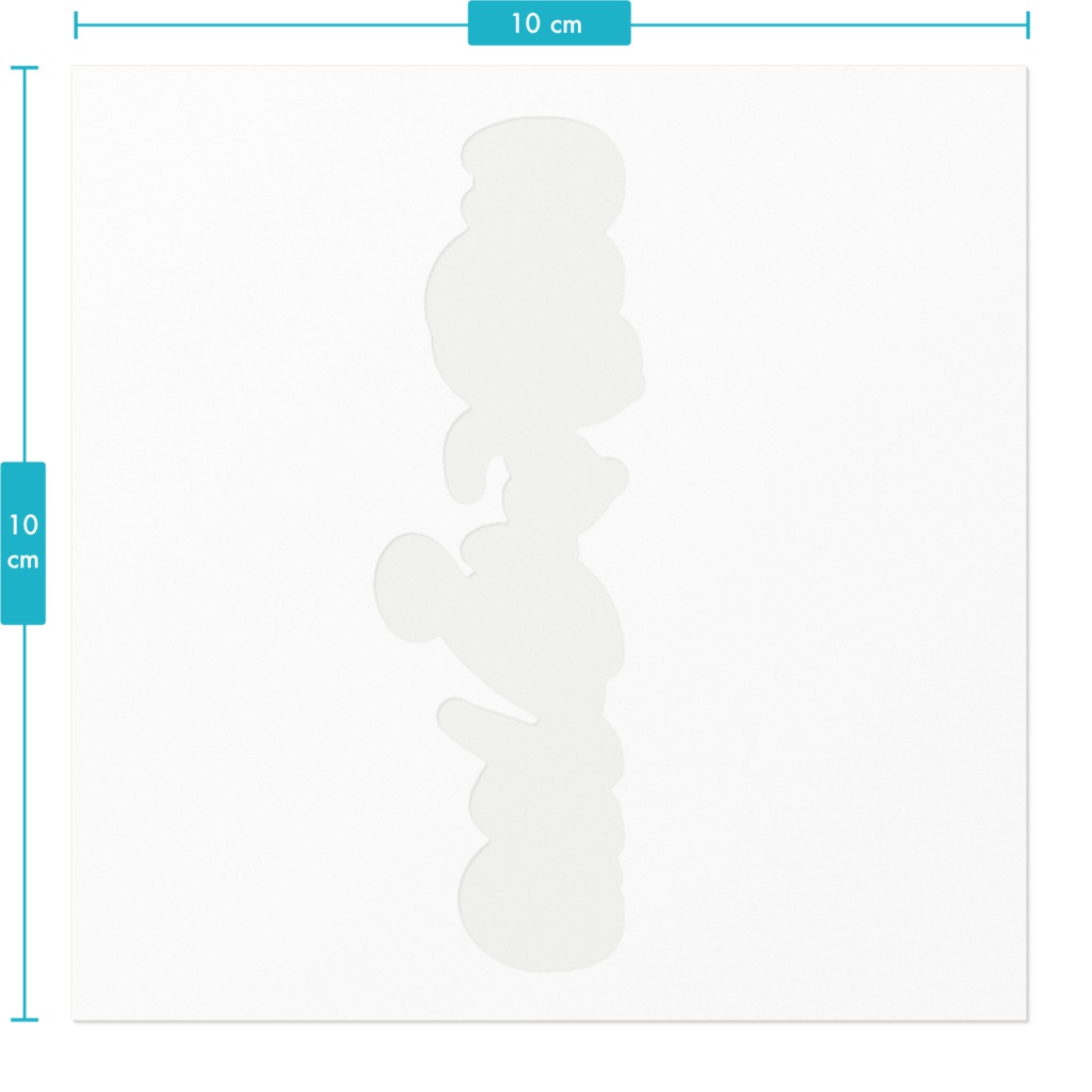 トリックアート【君だけを】ステッカー(小)