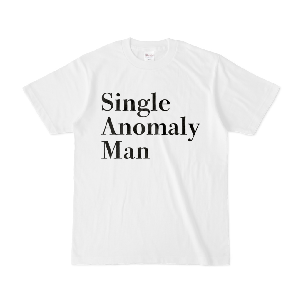 Single Anomaly Man Tシャツ