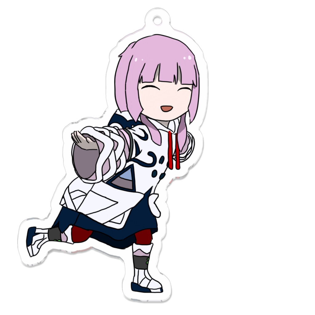 花譜ちゃんアクリルキーホルダー YARN不可解空間モチーフ