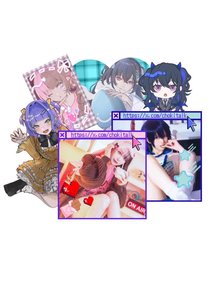 C107販売 ステッカーセット