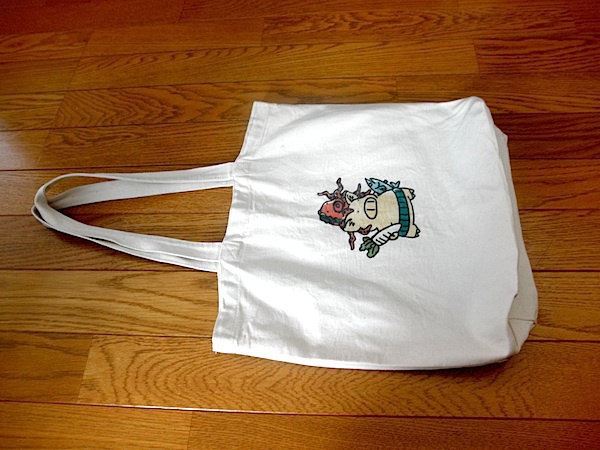 豚と海と大地の恵みトートバッグ