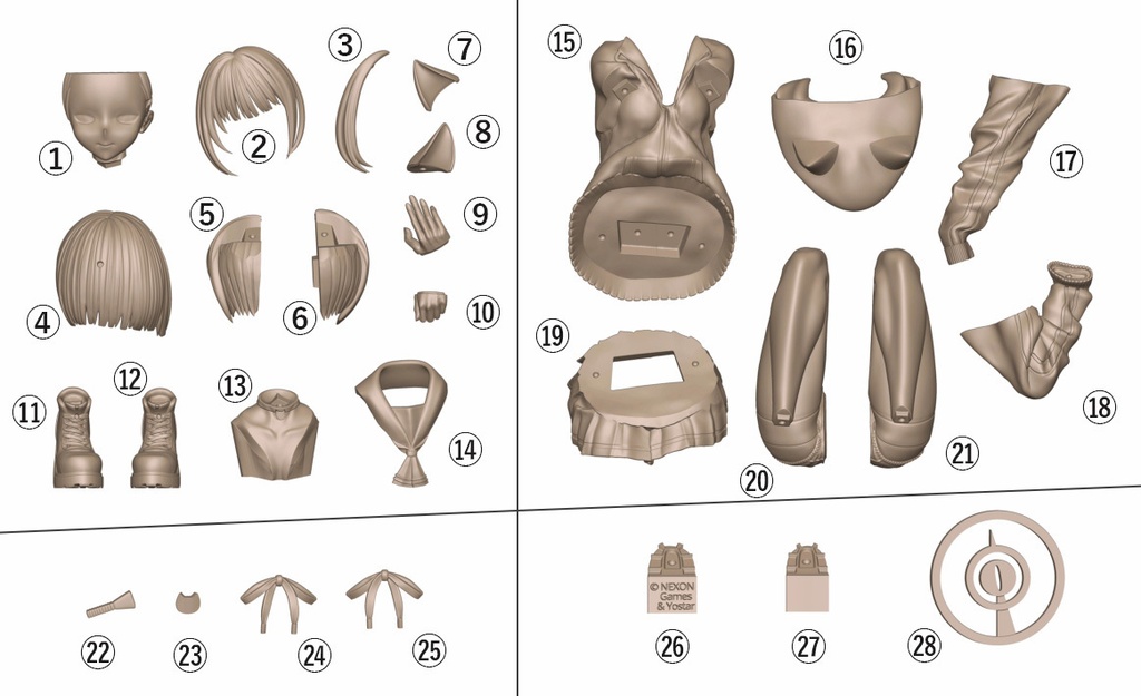 「杏山カズサ」ガレージキット