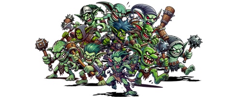 Goblins Pack Vol.01 - RPG MAKER MV/MZ - ゴブリンパック Vol.01 - RPGメーカー MV/MZ