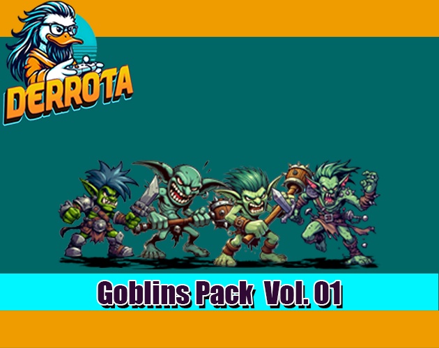 Goblins Pack Vol.01 - RPG MAKER MV/MZ - ゴブリンパック Vol.01 - RPGメーカー MV/MZ