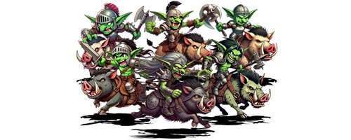 騎乗ゴブリンパック Vol.03 RPG MAKER MV/MZ