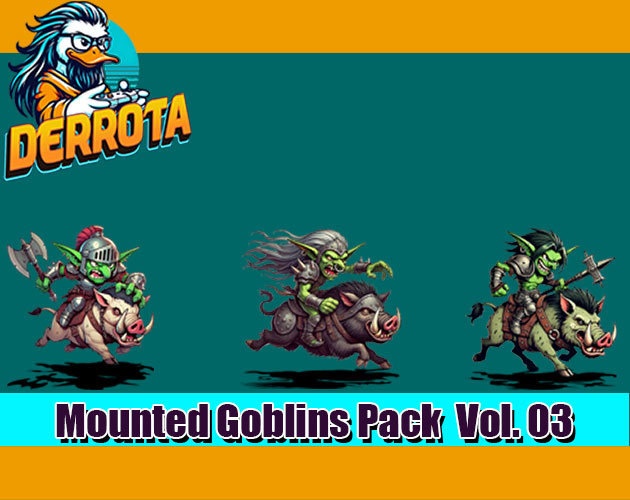 騎乗ゴブリンパック Vol.03 RPG MAKER MV/MZ