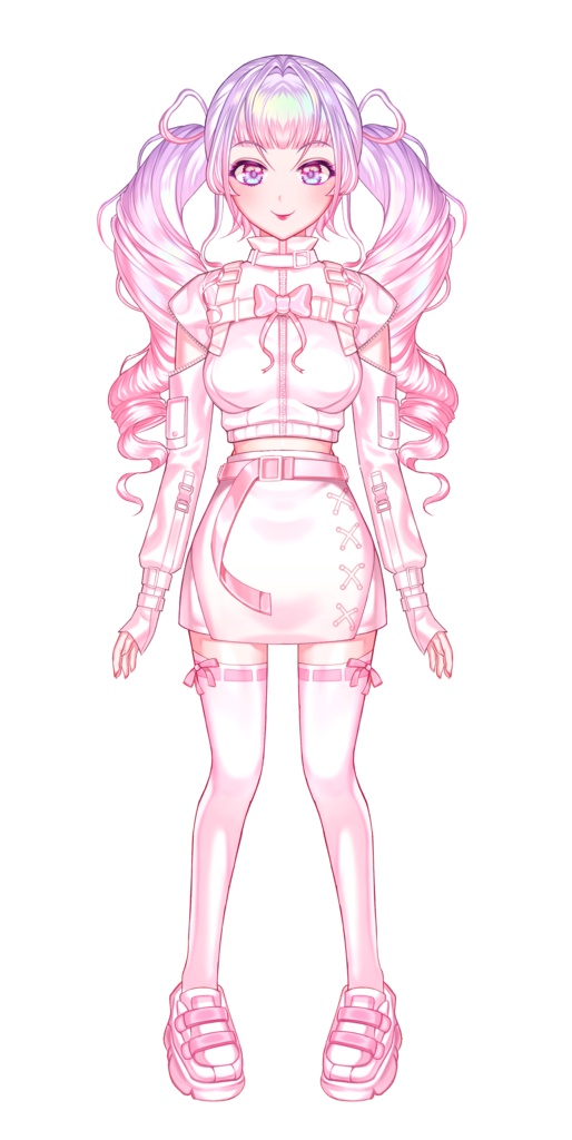 VTuber用モデル【FaceRig,Vtube Studio対応】