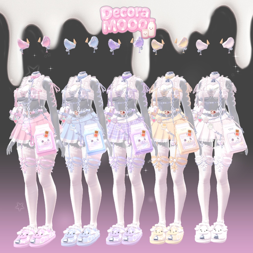 🤍Open Sale!! 30%🤍 🐄DECORA MOO--🍼 For 14 Avatar