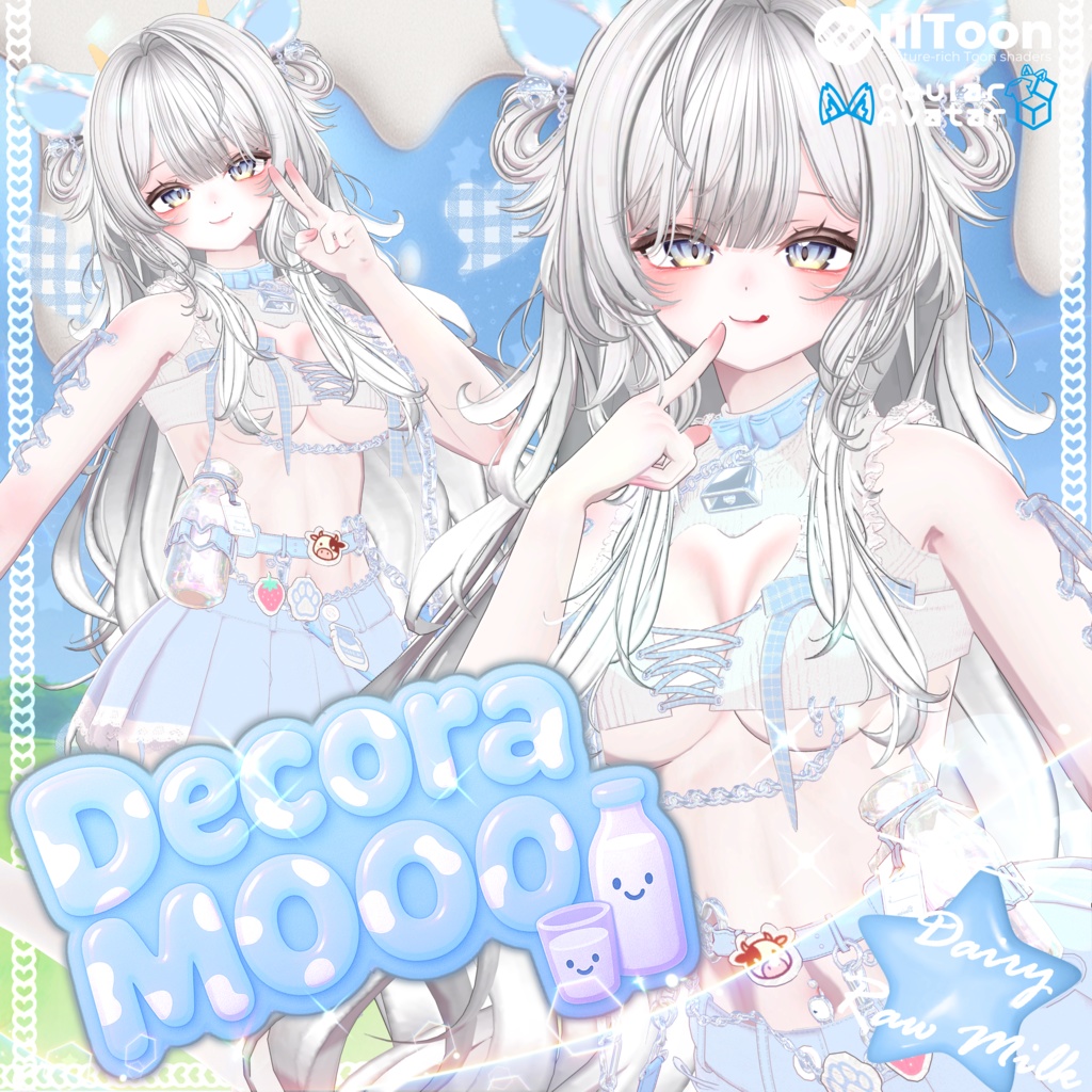 🤍Open Sale!! 30%🤍 🐄DECORA MOO--🍼 For 14 Avatar