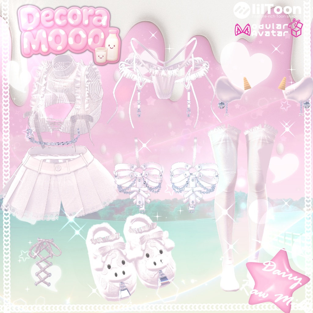 🤍Open Sale!! 30%🤍 🐄DECORA MOO--🍼 For 14 Avatar