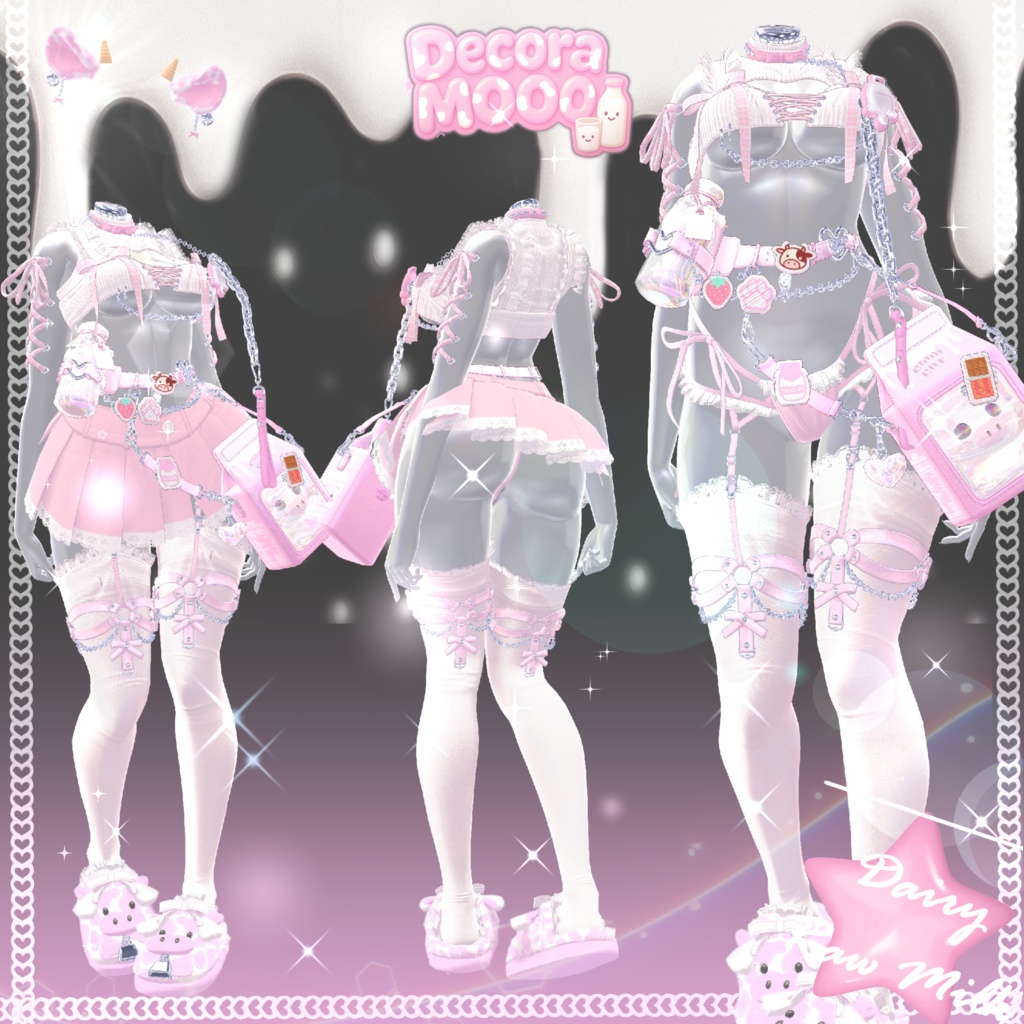 🤍Open Sale!! 30%🤍 🐄DECORA MOO--🍼 For 14 Avatar