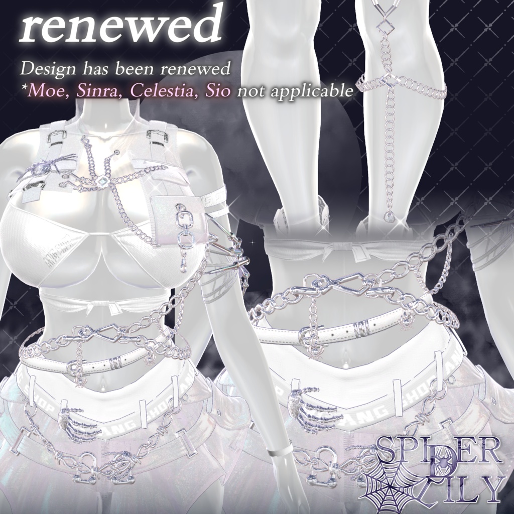 💥50% Sale💥🕷 SPIDER LILY🕸 Miltina 対応 (Promotion)