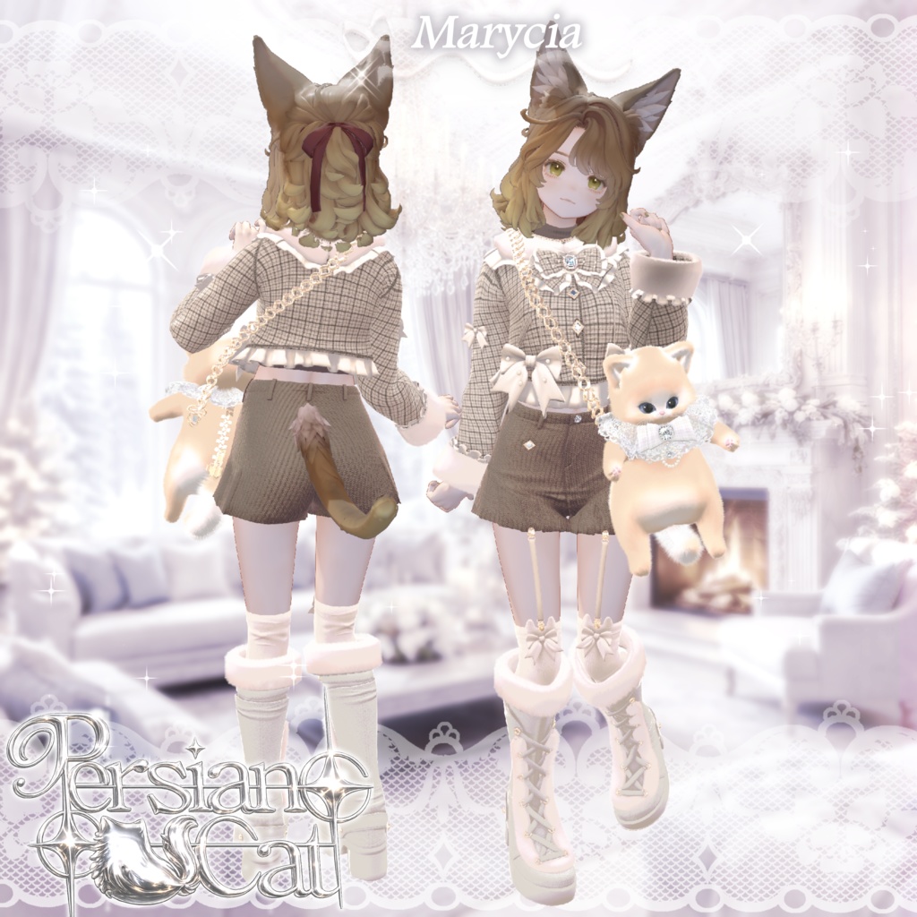 ฅ^ Persian Cat ^ฅ For 16 Avatar