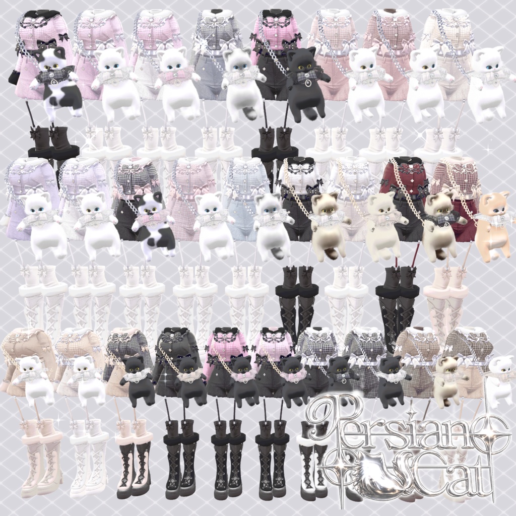 ฅ^ Persian Cat ^ฅ For 16 Avatar