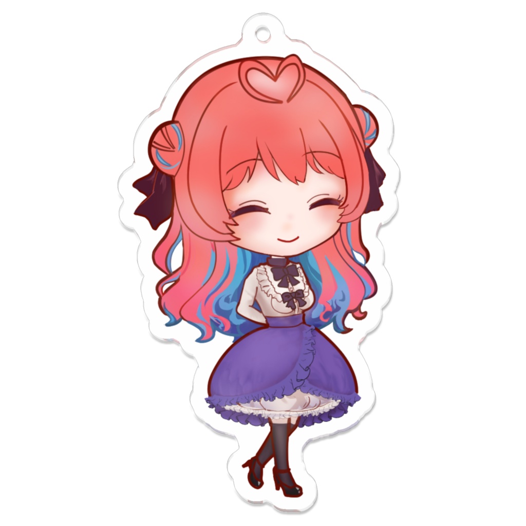 真朱彩芽さんのアクリルキーホルダー