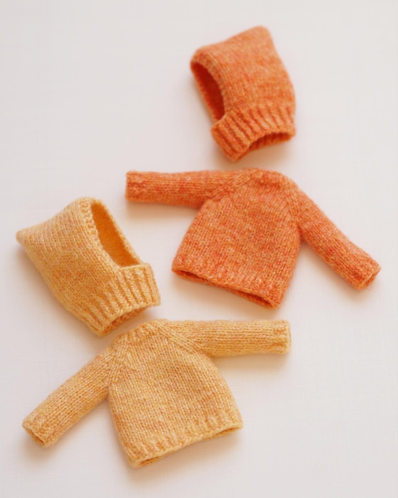 ざっくりセーターのセット