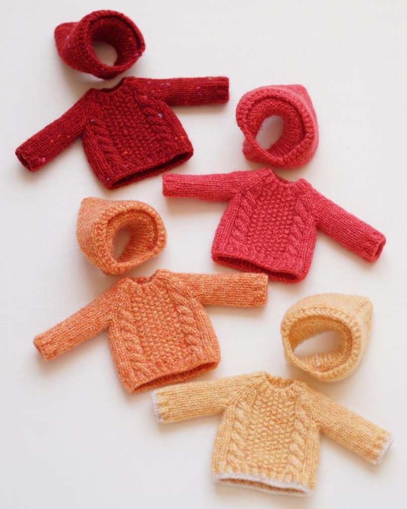 ざっくりセーターのセット