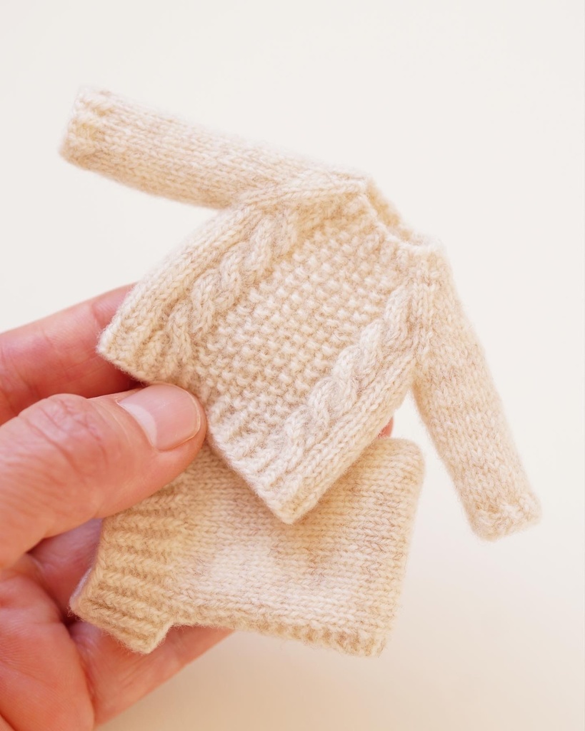 ざっくりセーターのセット