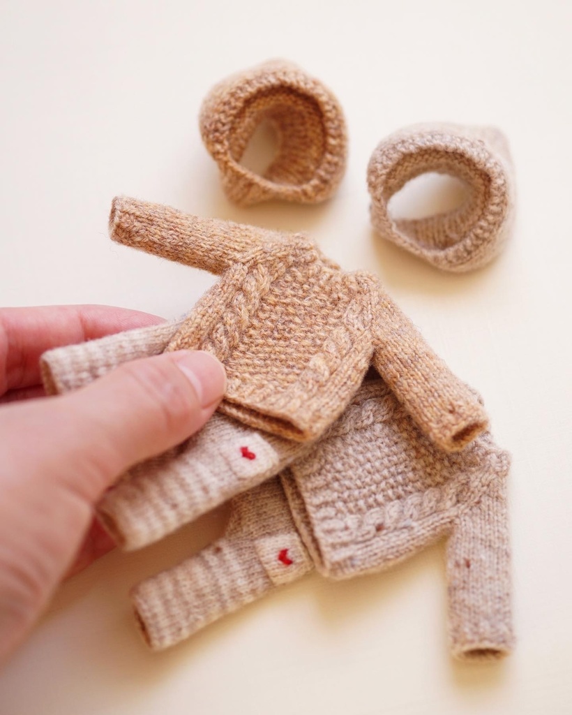 ざっくりセーターのセット