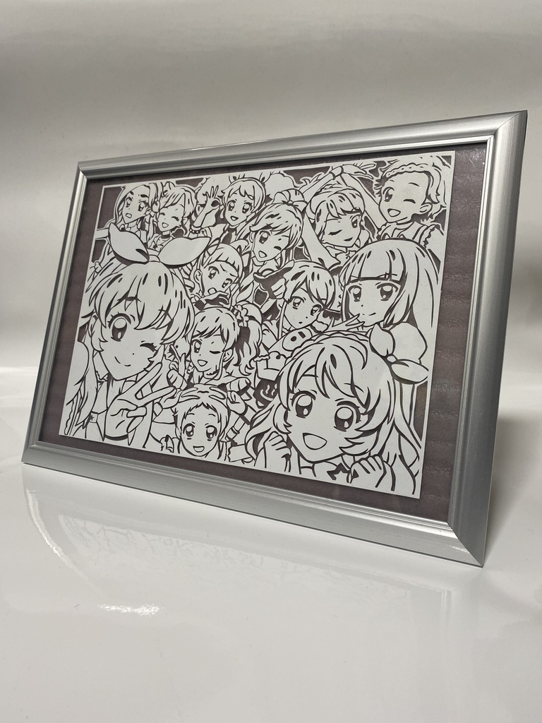 アイカツ　ステッカーボード